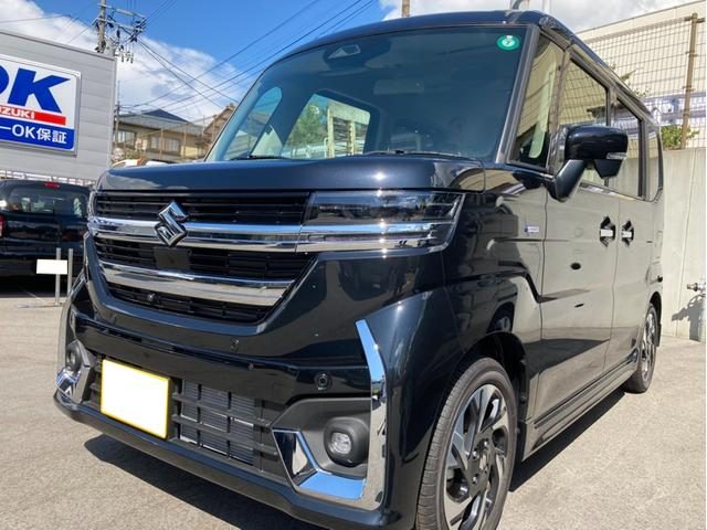 スペーシア　カスタム　４ＷＤ　カスタム　ＨＹＢＲＩＤ　ＸＳターボ　★４