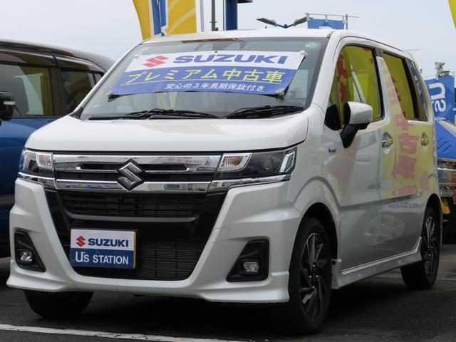 ワゴンＲ　カスタムＺ　カスタムＺ　ＨＹＢＲＩＤ　ＺＸ　４型　前