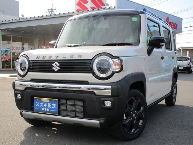 ハスラー　４ＷＤ　タフワイルド　全方位カメラ９インチナビ　
