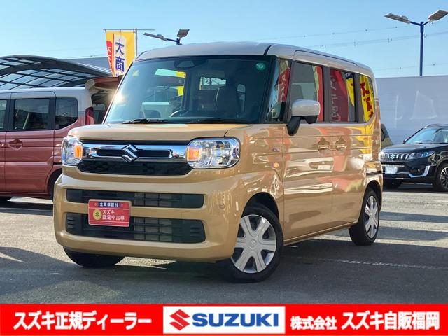 スペーシア　ＨＹＢＲＩＤ　Ｘ　ＬＥＤヘッドランプ／サ
