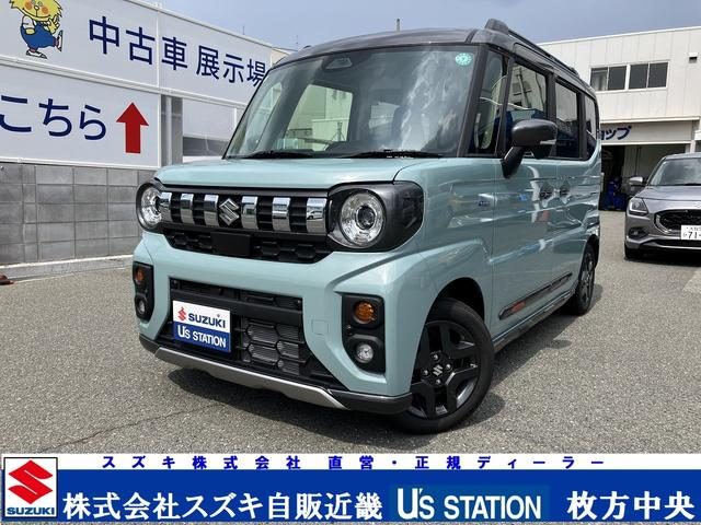 スペーシア　ギア　ギア　ＨＹＢＲＩＤ　ＸＺターボ　左右電ス
