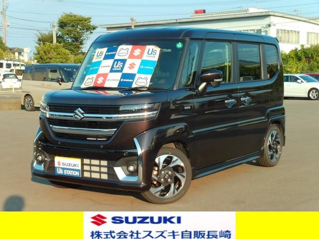 スペーシア　カスタム　カスタム　ＨＹＢＲＩＤ　ＸＳ　両側電動ス