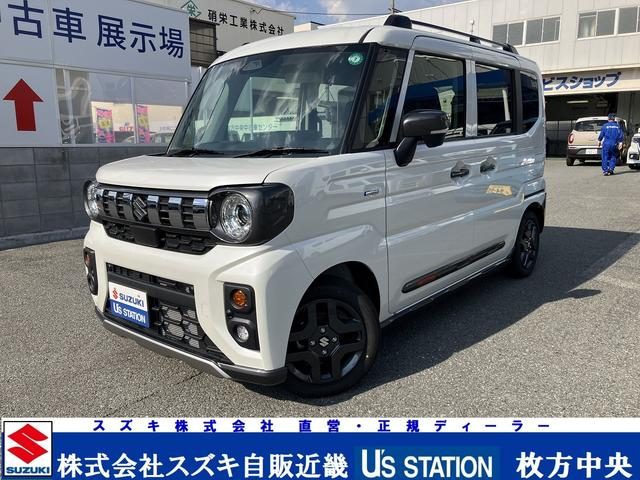 スペーシア　ギア　ギア　ＨＹＢＲＩＤ　ＸＺ　展示社用車アッ