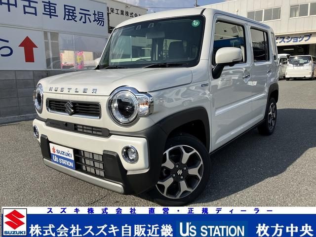 ハスラー　ＨＹＢＲＩＤ　Ｘ　３型　当社展示社用車ア