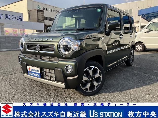 ハスラー　ＨＹＢＲＩＤ　Ｘターボ　３型　社用車アッ