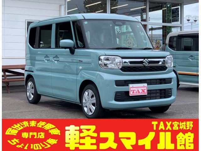スペーシア　ハイブリッドＸ　純正９インチ全方位モニタ
