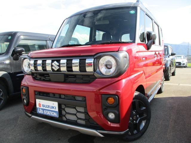 スペーシア　ギア　４ＷＤ　ギア　ＨＹＢＲＩＤ　ＸＺ４ＷＤ前後被害軽