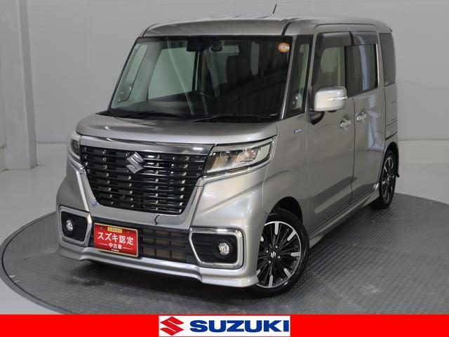 スペーシア　カスタム　４ＷＤ　カスタム　ＨＹＢＲＩＤ　ＸＳターボ　ナビ