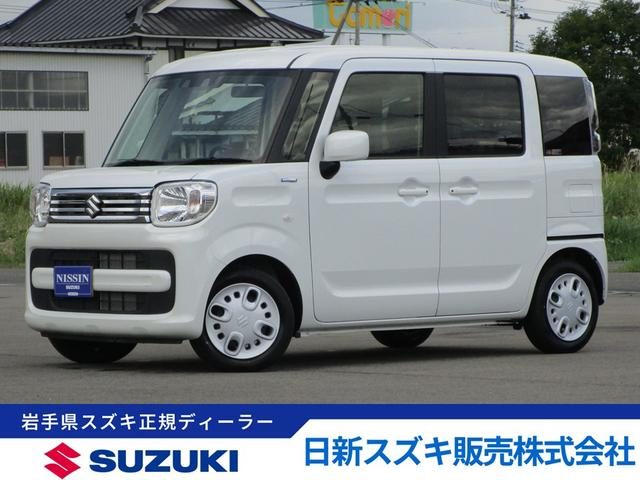 スペーシア　４ＷＤ　ＨＹＢＲＩＤ　Ｘ　４ＷＤ　両側パワースラ