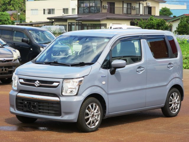 ワゴンＲ　４ＷＤ　ハイブリッド　ＦＸーＳナビ　衝突安全