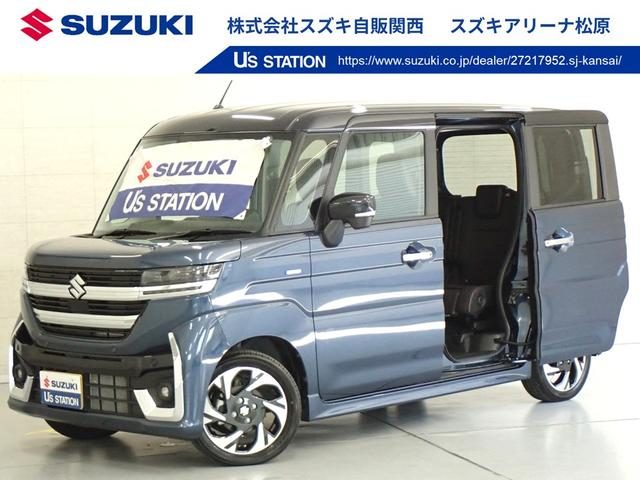 スペーシア　カスタム　４ＷＤ　カスタム　ＨＹＢＲＩＤ　ＸＳ　フルタイム