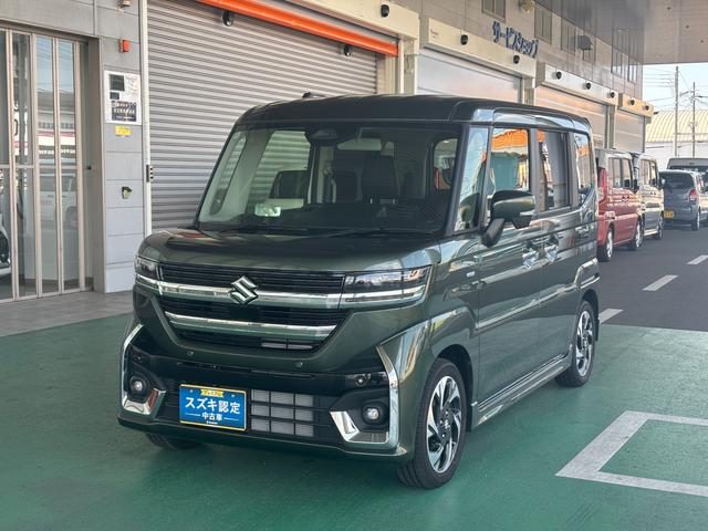 スペーシア　カスタム　カスタム　ＨＹＢＲＩＤ　ＸＳターボ　電動