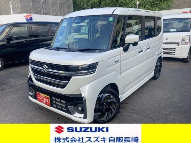 スペーシア　カスタム　カスタム　ＨＹＢＲＩＤ　ＸＳ　両側電動ス