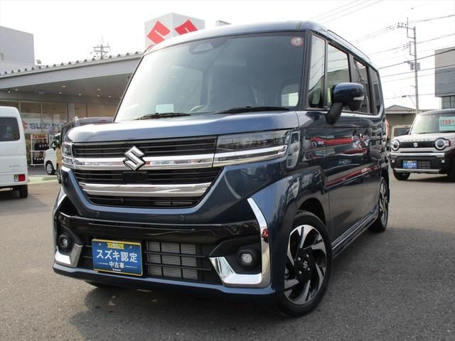 スペーシア　カスタム　ＨＹＢＲＩＤ　ＸＳターボ　全方位カメラナ