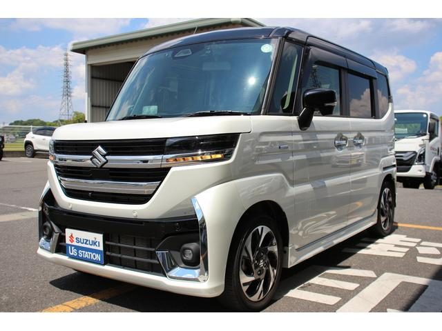 スペーシア　カスタム　カスタム　ＨＹＢＲＩＤ　ＸＳターボ　全方