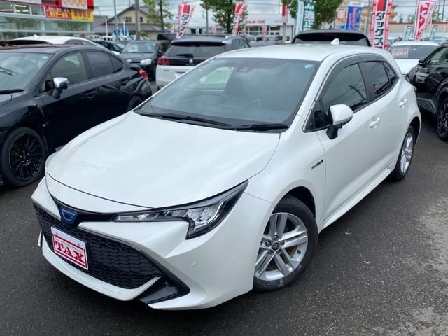 カローラスポーツ　ハイブリッド　ハイブリッドＧ　車輛評価４．５点／純正ナ