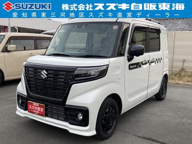 スペーシア　ベース　ＸＦ　車検整備付き　全方位カメラ装着車