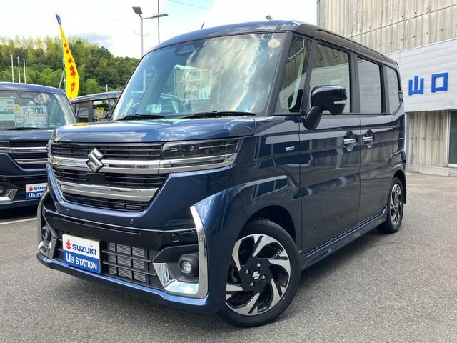 スペーシア　カスタム　カスタム　ＨＹＢＲＩＤ　ＸＳ　試乗車アッ