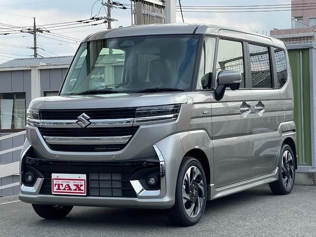 スペーシア　カスタム　ハイブリッドＸＳターボ　届出済み未使用車