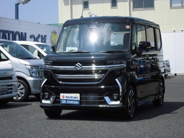 スペーシア　カスタム　カスタム　ＨＹＢＲＩＤ　ＸＳターボ　９イ