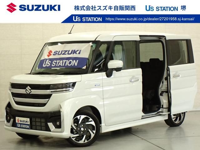 スペーシア　カスタム　４ＷＤ　カスタム　ＨＹＢＲＩＤ　ＸＳ　フルタイム