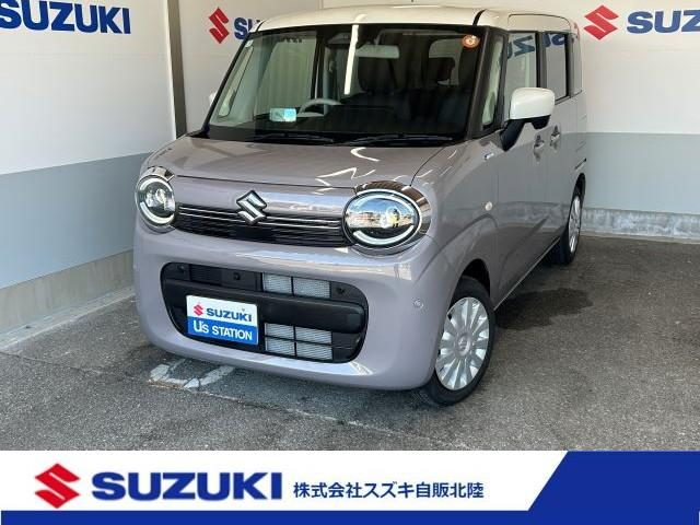 ワゴンＲ　スマイル　４ＷＤ　ハイブリッドＳ　４ＷＤ／カーナビ／全方位
