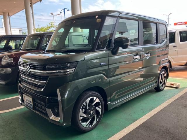 スペーシア　カスタム　４ＷＤ　ＨＹＢＲＩＤ　ＸＳ　★４ＷＤ　純正ナビ　