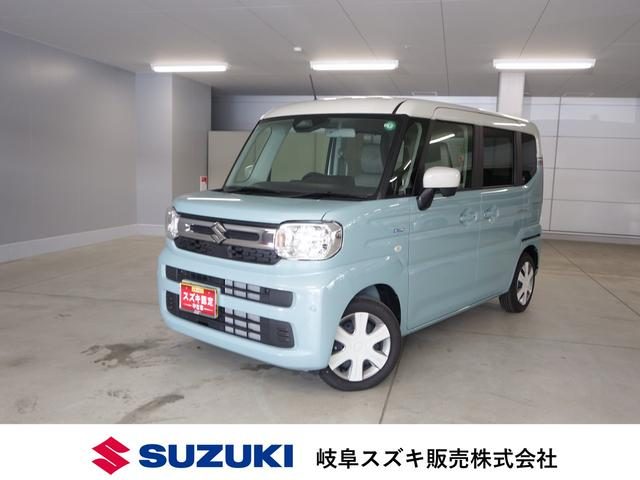 スペーシア　４ＷＤ　ＨＹＢＲＩＤ　Ｘ４ＷＤ　後席両側電スラ　