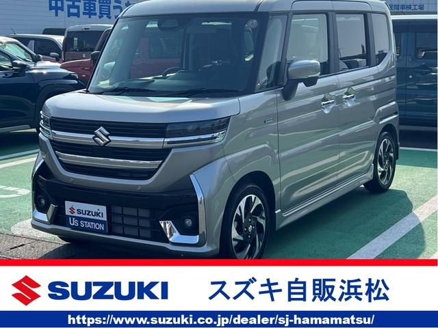 スペーシア　カスタム　カスタム　ＨＹＢＲＩＤ　ＸＳターボ　両側