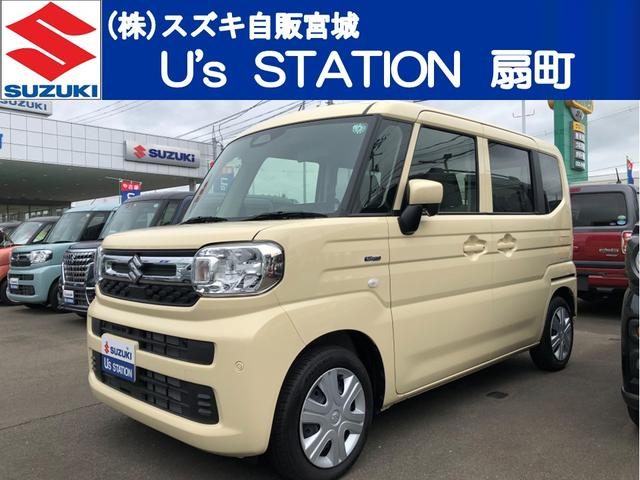 スペーシア　ＨＹＢＲＩＤ　Ｇ　全方位カメラ付９インチ