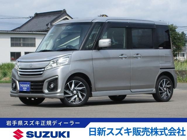 スペーシア　カスタム　４ＷＤ　ＸＳターボ　４ＷＤ　フルセグナビ　全方位