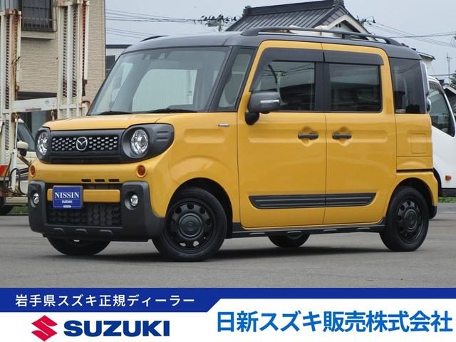 フレアワゴン　タフスタイル　４ＷＤ　ハイブリッド　ＸＴ　４ＷＤ　フルセグナビ