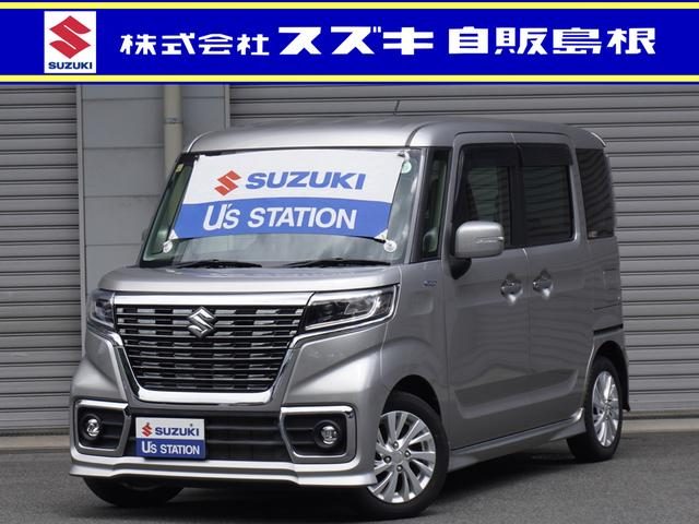 スペーシア　カスタム　カスタム　ＨＹＢＲＩＤ　ＧＳ　ナビ　ＥＴ