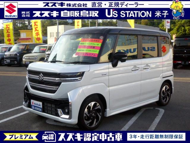 スペーシア　カスタム　４ＷＤ　カスタム　ＨＹＢＲＩＤ　ＸＳターボ