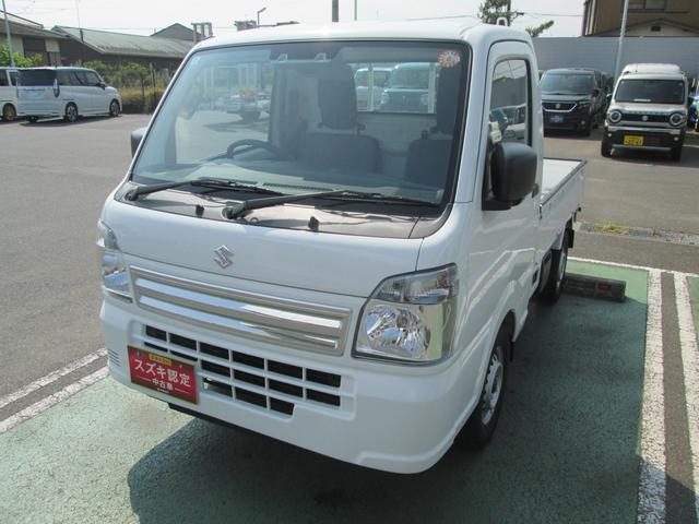 キャリイトラック　４ＷＤ　ＫＣエアコン・パワステ農繁　７型　衝突被