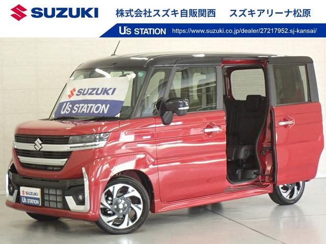 スペーシア　カスタム　カスタム　ＨＹＢＲＩＤ　ＸＳターボ　全方