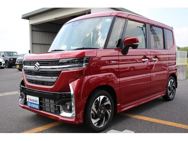 スペーシア　カスタム　カスタム　ＨＹＢＲＩＤ　ＸＳ　全方位ナビ