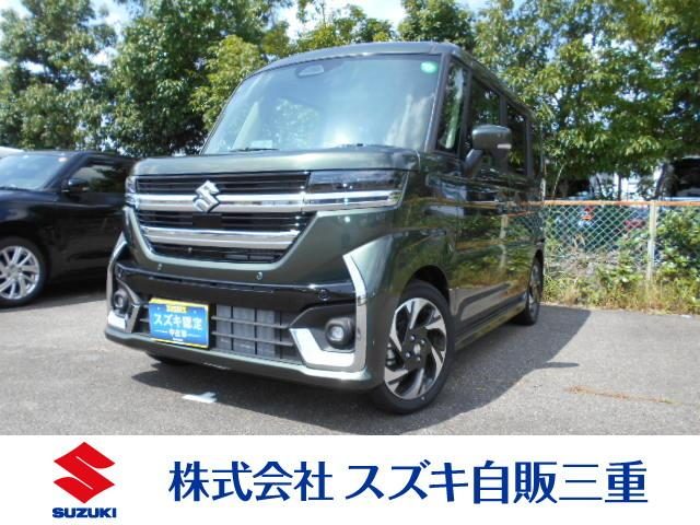 スペーシア　カスタム　ＨＹＢＲＩＤ　ＸＳターボ　全方位カメラ付