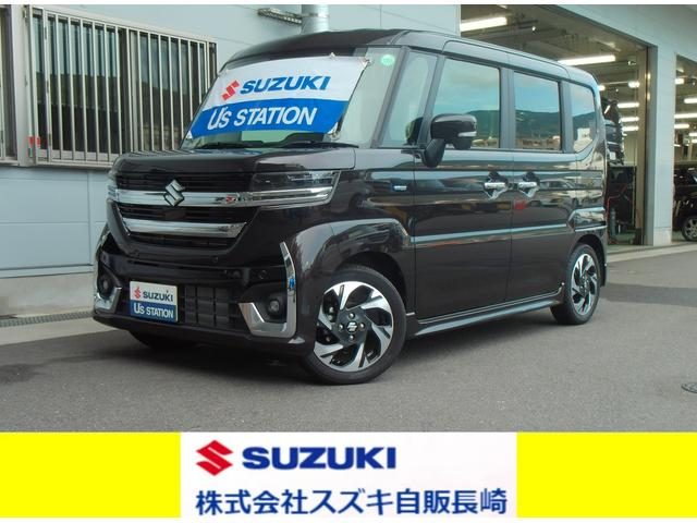 スペーシア　カスタム　カスタム　ＨＹＢＲＩＤ　ＸＳ　ナビ　全方