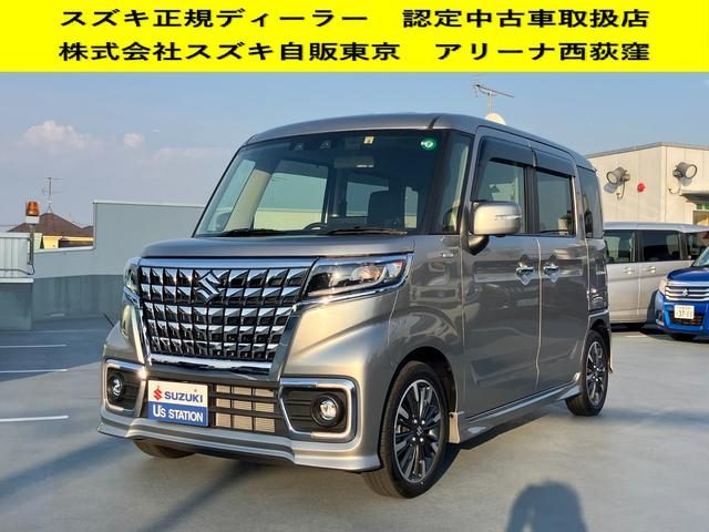 スペーシア　カスタム　カスタム　ＨＹＢＲＩＤ　ＸＳターボ　２Ｗ