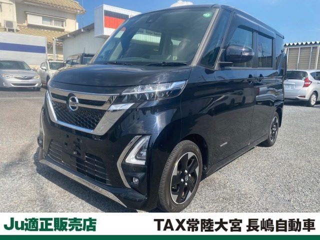 ルークス　６６０　ハイウェイスターＸ　ナビ　ブラッ