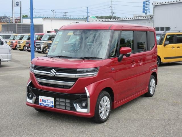スペーシア　カスタム　４ＷＤ　ＨＹＢＲＩＤ　ＧＳ　４ＷＤ　全方位カメラ