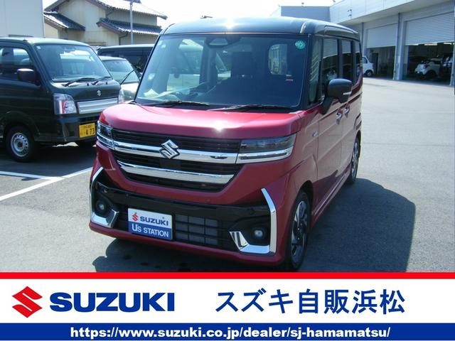 スペーシア　カスタム　カスタム　ＨＹＢＲＩＤ　ＸＳ　全方位ナビ