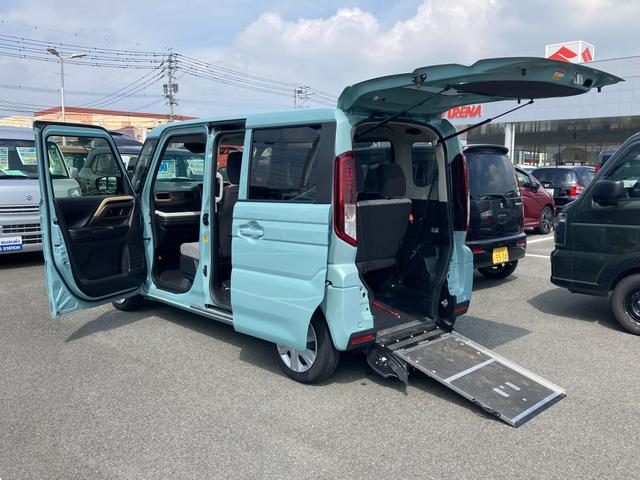 スペーシア　車いす移動車　ＨＹＢＲＩＤ　Ｘ　左リア電