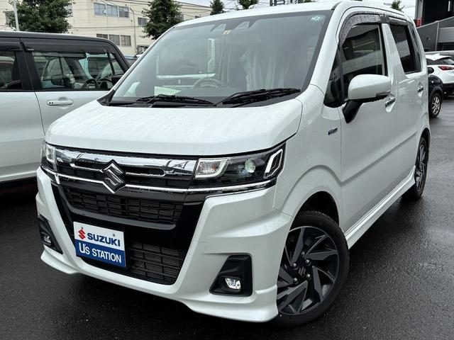 ワゴンＲ　カスタムＺ　４ＷＤ　ハイブリッド　ＺＴ　４ＷＤ☆ナビ・安全装