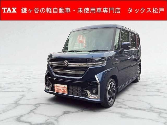 スペーシア　カスタム　ハイブリッドＸＳターボ　届出済み未使用車