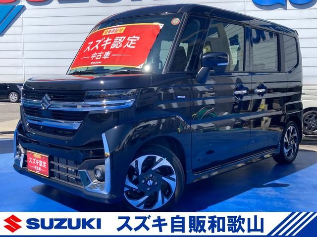 スペーシア　カスタム　カスタム　ＨＹＢＲＩＤ　ＸＳターボ　デモ