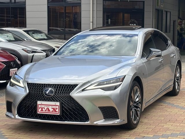 ＬＳ５００ｈ　５００ｈ　バージョンＬ　後期型　銀影ラス