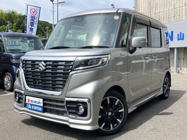 スペーシア　カスタム　カスタム　ＨＹＢＲＩＤ　ＸＳ　前後ブレー