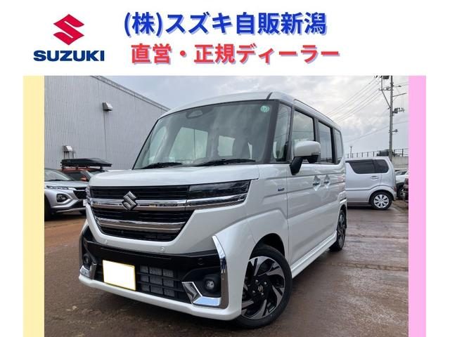 スペーシア　カスタム　４ＷＤ　ＨＹＢＲＩＤ　ＸＳターボ　４ＷＤ　★純正